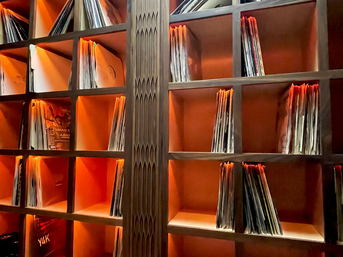 40' Interactive Record Wall
