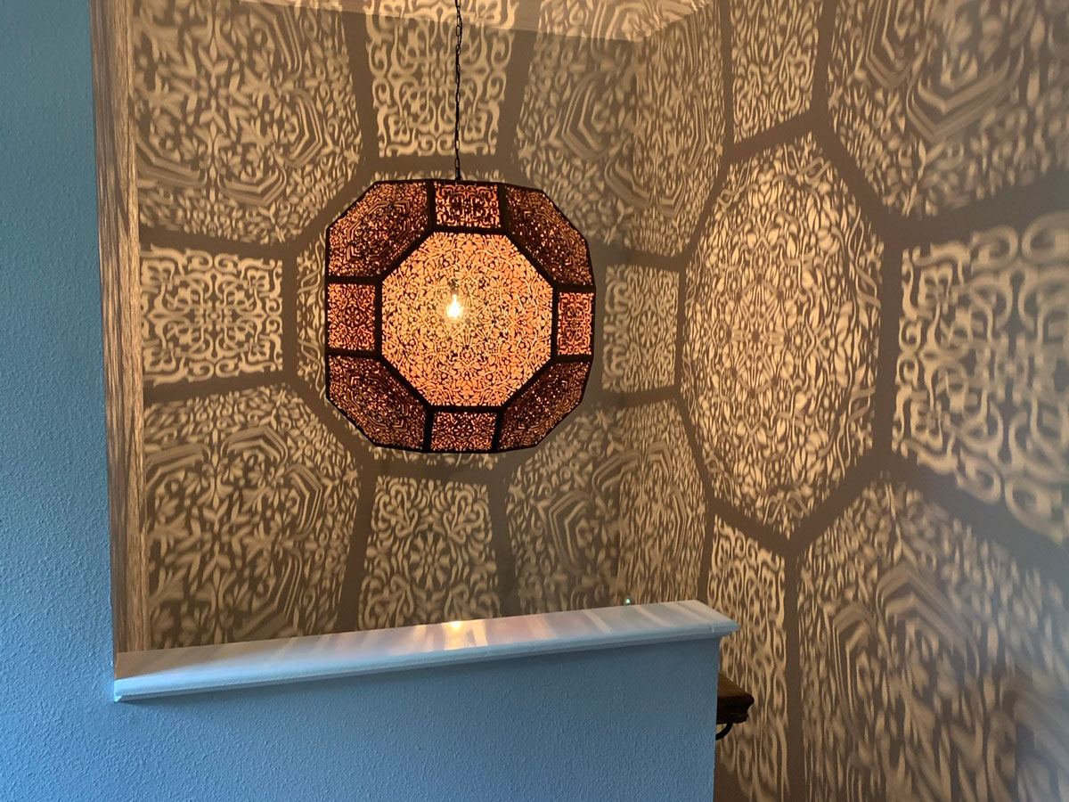 Shadow Casting Lantern Installations